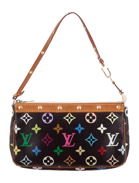 multicolor lv bags|louis vuitton multi pochette bag.